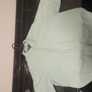 Mens Ralph Lauren Short Sleeve Dress shirt XXL